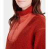 Veste Sherpa Horse Pilot femme - Terracotta
