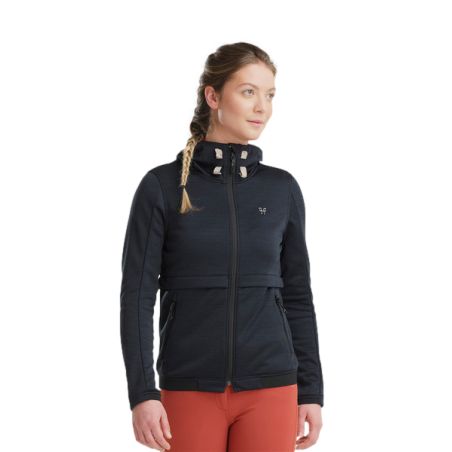 Sweatshirt zippé équitation Horse Pilot femme Tempest