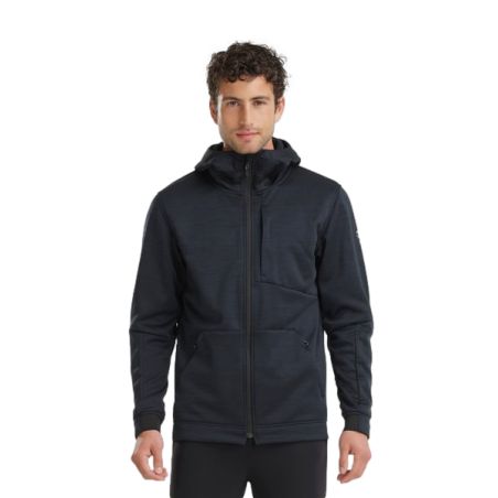 Herensweater met rits paardrijden Horse Pilot Tempest