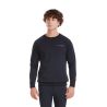 Sweat-shirt d'équitation Horse Pilot en laine de Mérinos homme - Dark night