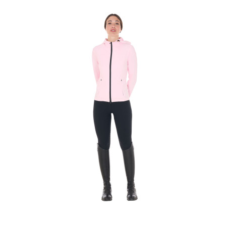 Veste softshell ajustée avec fermeture éclair coupe-vent femme Equestro