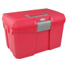 Coffre de pansage Hippo-Tonic - Framboise / gris