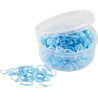 Élastiques silicone Hippo-Tonic - Bleu ciel