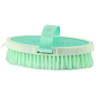 Brosse douce Equithème Je t'aime - Vert / menthe