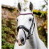Bridon Horseware Diamante Flash - Noir / rose