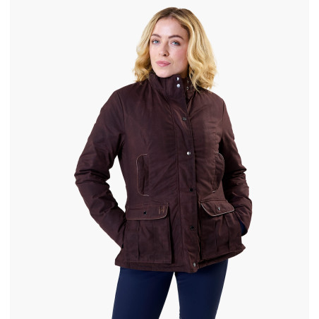 Gewaxte jas Horseware Newmarket dames