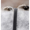 Reins Horseware rubber grip - Zwart