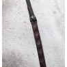Rênes Horseware grip pouce caoutchouc - Marron