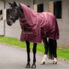 Imperial Riding Basic paddockdeken met afneembare hals 400 g - Diep rood