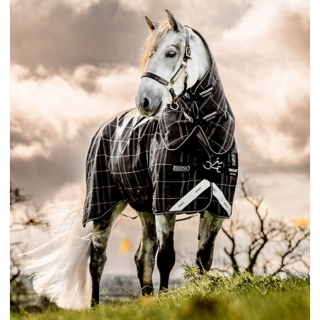Couverture Horseware Rhino Turnout Poney Bundle avec liner 0g et 200g