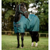 Couverture Horseware Amigo Ripstop 900D Poney Turnout 200g - Vert dynastie / marine / argent