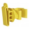Isolateur ruban T-Post AKO par 25 - Jaune