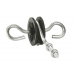 Dubbele ankerisolator met schroefdraadstang AKO