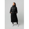 Manteau long Paloma matelassé femme Horze - Noir