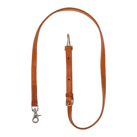 Attache en cuir gras western Pool’s