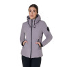 Blouson Equestro femme déperlante et coupe-vent - Gris givré