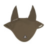 Bonnet anti-mouches Acavallo Sublime en Spandex avec patch logo en silicone - Terre