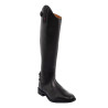 Bottes unisexes Supreme en cuir souple avec zip arrière - Noir