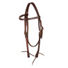 Bridon western Pool’s Browband Tie Ends - Huilé