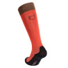 Chaussettes unisexes Equestro Basic en tissu technique - Redwood / marron