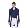 Frac de dressage homme Equestro en tissu technique - Marine blazer