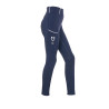 Meisjeslegging Equestro x FISE full grip slim fit coupe - Marineblazer