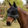 Equestro vliegenmasker met voorlogo - Asfalt