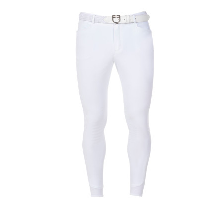 Pantalon d’équitation homme Equestro x FISE full grip