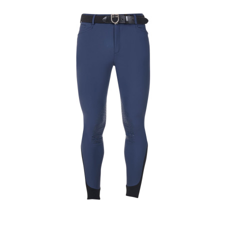 Pantalon d’équitation homme Equestro x FISE grip genoux