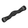 Sangle de dressage Equestro en cuir souple - Noir