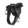 Selle d'obstacle Equestro pour cheval jouet - Noir