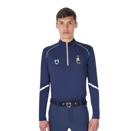 Heren-trainingsbaselayer Equestro x FISE