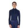 Uniseks kinder-basislaag Equestro in technische stof - Marine blazer / marine blazer
