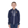 Uniseks kindersweater Equestro x FISE - Marineblazer