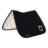 Tapis de dressage Equestro matelassé oignon - Noir