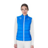 Dames bodywarmer Equestro x FISE slim fit - Blauw van Savoye