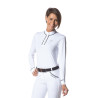 Polo Candiba dames ML Flags & Cup - Marineblauw