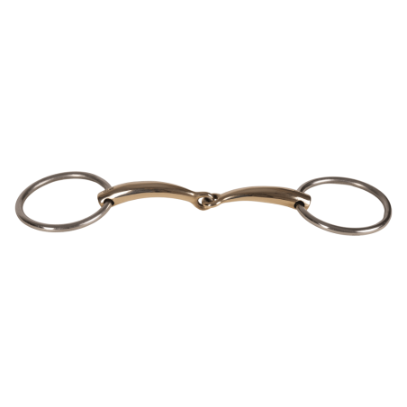 Velari watertrens met enkelgebroken mondstuk in koper