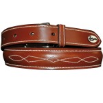 Ceinture Lexington surpiquée