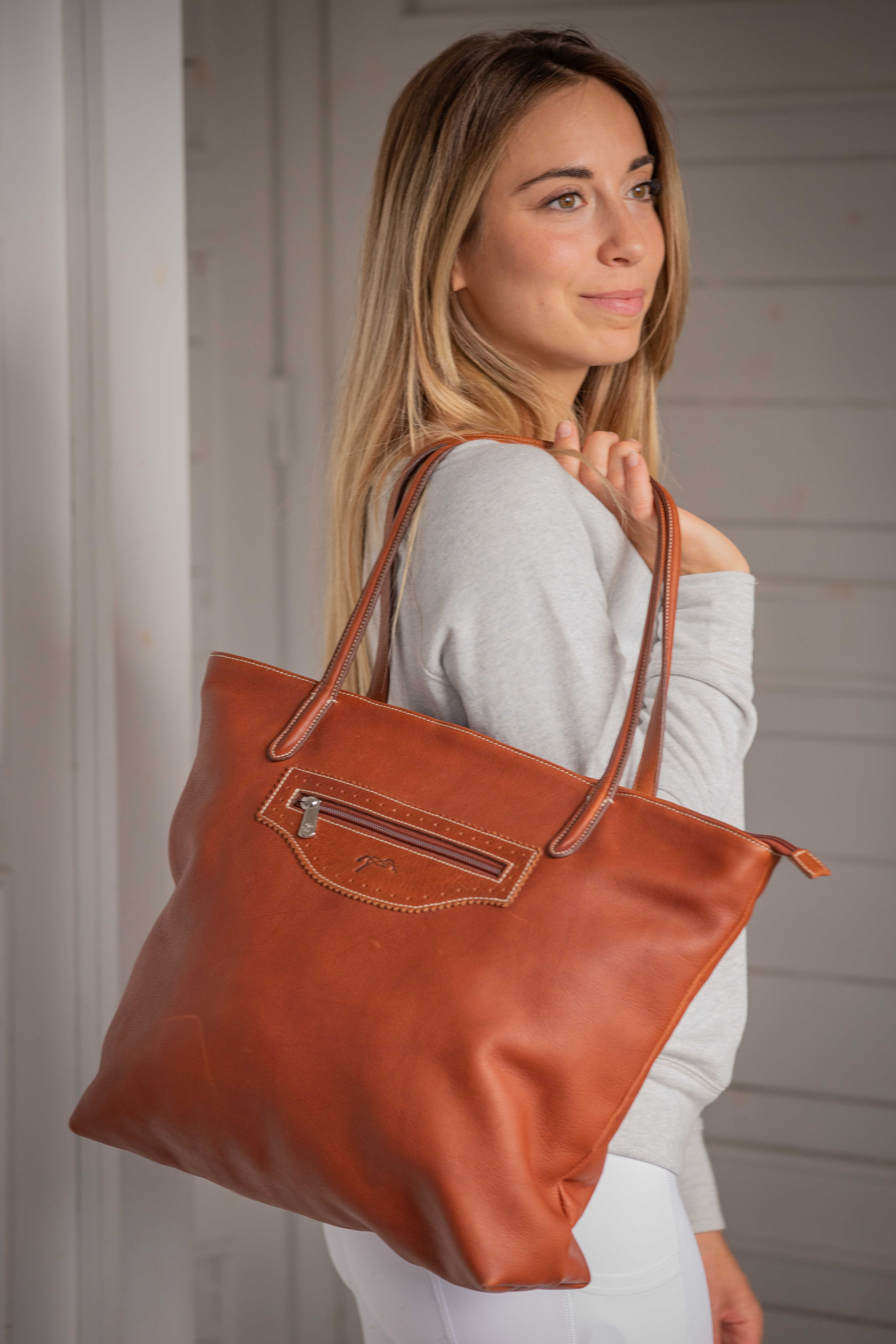 Sac Pénélope Toti Cognac Marron Sac Pénélope Toti Cognac Marron