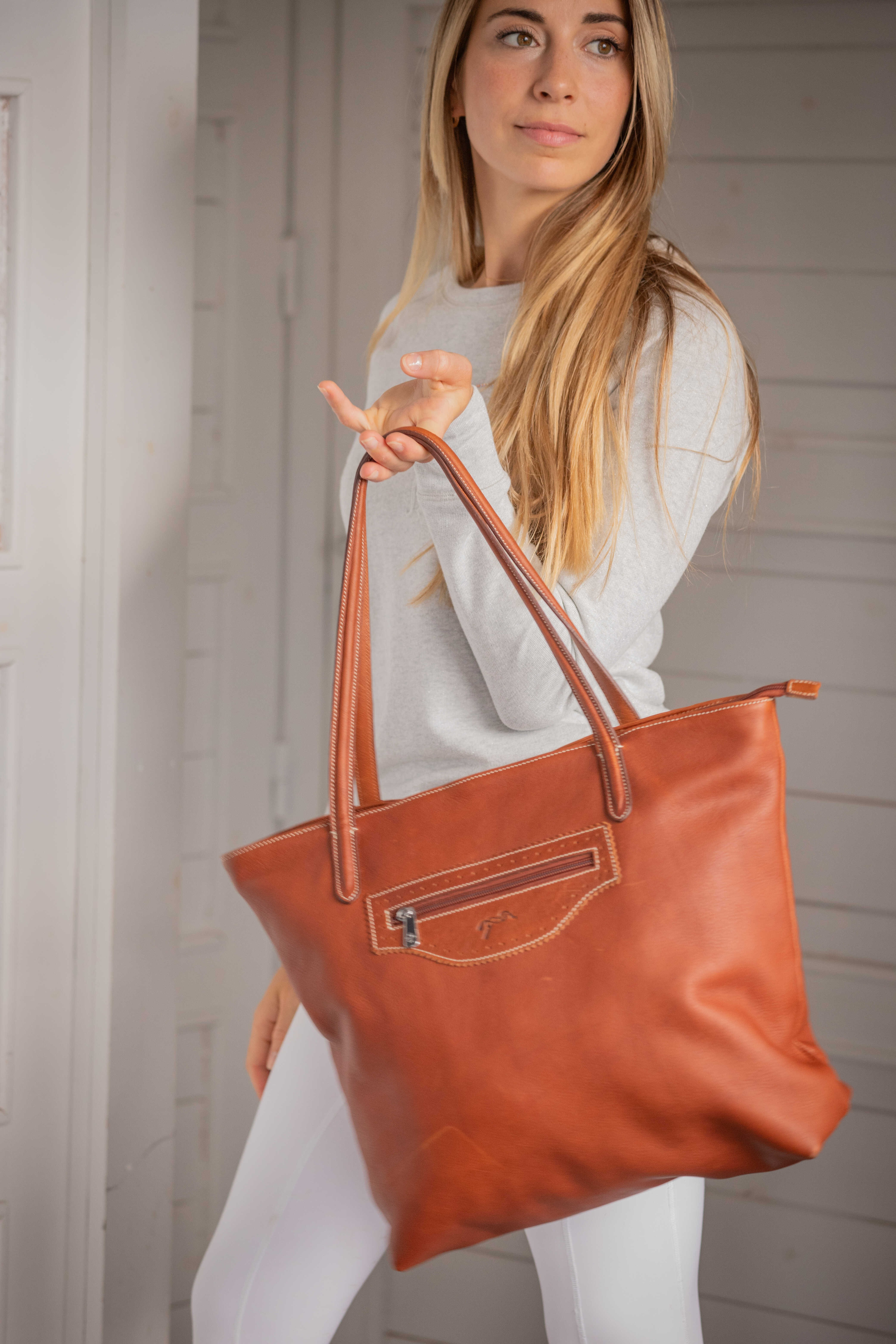 Sac Pénélope Toti Cognac Marron Sac Pénélope Toti Cognac Marron