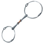 Dubbele gebroken grote ringen ophangtrens Privilege Equitation