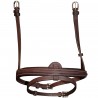 Gecombineerde neusriem Dinard Privilege Equitation - Bruin