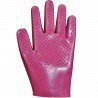 Gant de pansage caoutchouc double grip Kris - Rose