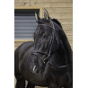 Bridon Riding World gecombineerde neusriem - Havana