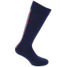 Chaussettes Equithème Classic bleu-blanc-rouge - Bleu marine