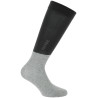 Chaussettes Equithème Compet 2 paires - Anthracite / gris clair