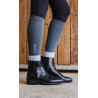 Chaussettes Equithème Compet 2 paires - Anthracite / gris clair