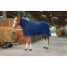Fleece-overhemd Riding World Combo - Marine / lichtblauw
