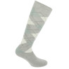 Chaussettes Equithème Girly - Gris / ciel